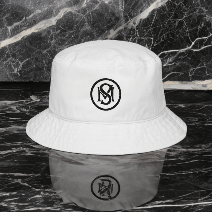 Era Emblem Hat - Selfmade EraHatsSelfmade EraWhite Era Emblem Hat with black embroidered logo, made from 100% cotton twill. Stylish bucket hat ideal for streetwear and summer fashion.