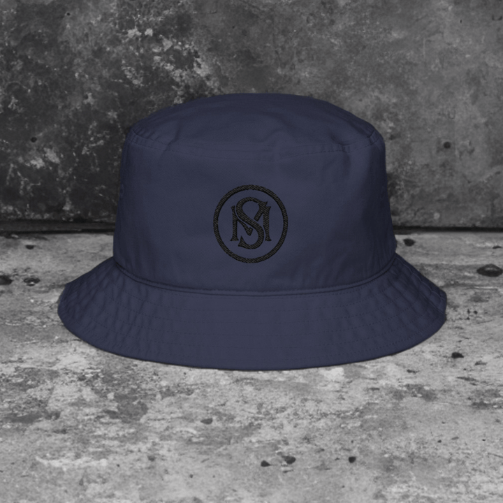 Era Emblem Hat - Selfmade EraHatsSelfmade EraNavy cotton twill Era Emblem Hat with black embroidery, offering a personalized style. A trendy bucket hat for fashion - forward individuals.