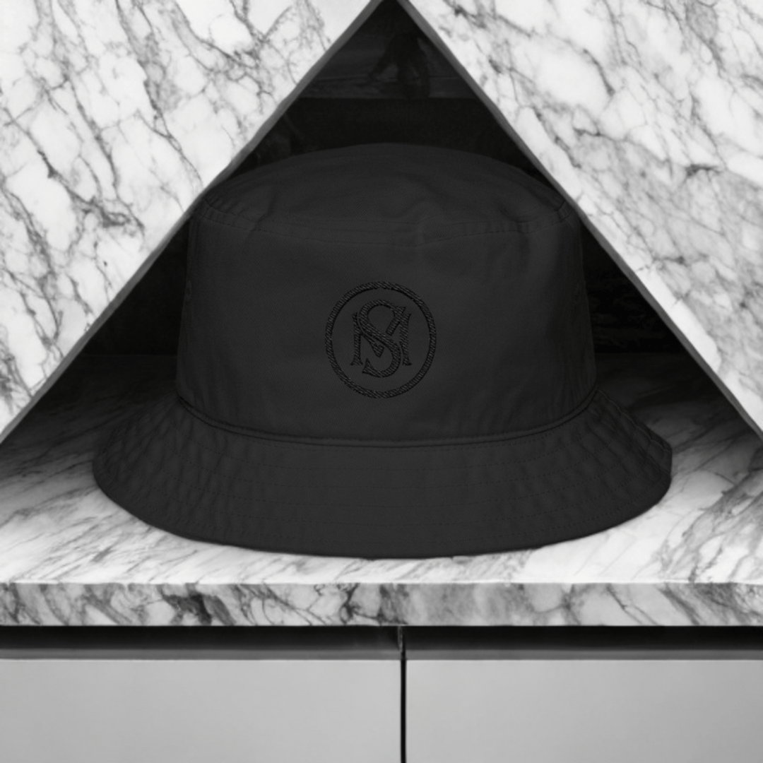 Era Emblem Hat - Selfmade EraHatsSelfmade EraBlack Era Emblem Hat with subtle black embroidery, crafted for a sleek streetwear look. A unique handmade headpiece for modern fashion lovers.